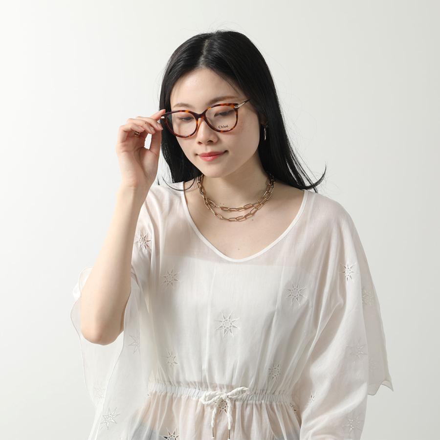Chloe（クロエ） メガネ CH0058OA レディース ボストン型 めがね 伊達