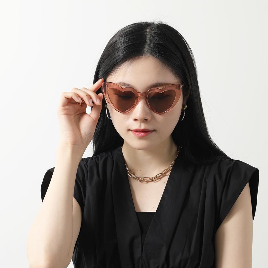 SAINT LAURENT ハート型サングラス ケース付き SAINT LAURENT ハート型サングラス ケース付き SAINT LAURENT サン