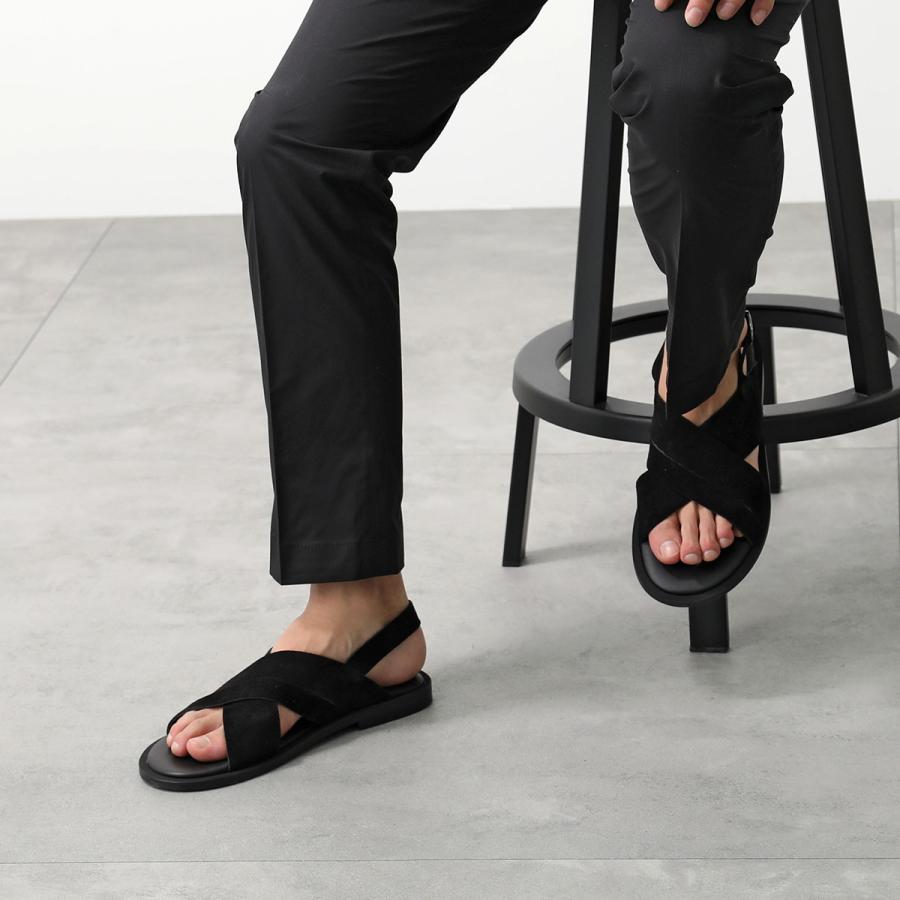 ZEUS ゼウス サンダル 23014 メンズ スウェード レザー バック