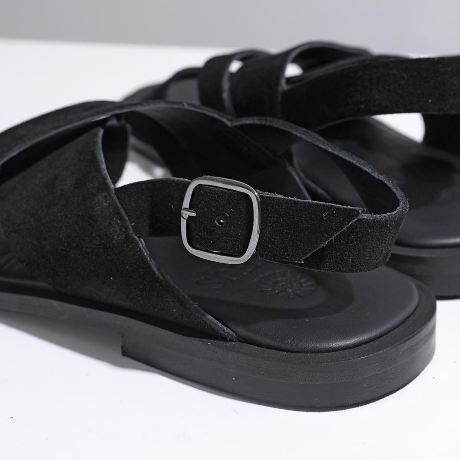 ZEUS ゼウス サンダル 23014 メンズ スウェード レザー バック