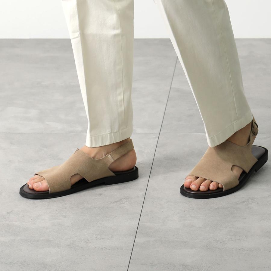 ZEUS ゼウス サンダル 22224 メンズ スウェード レザー バック