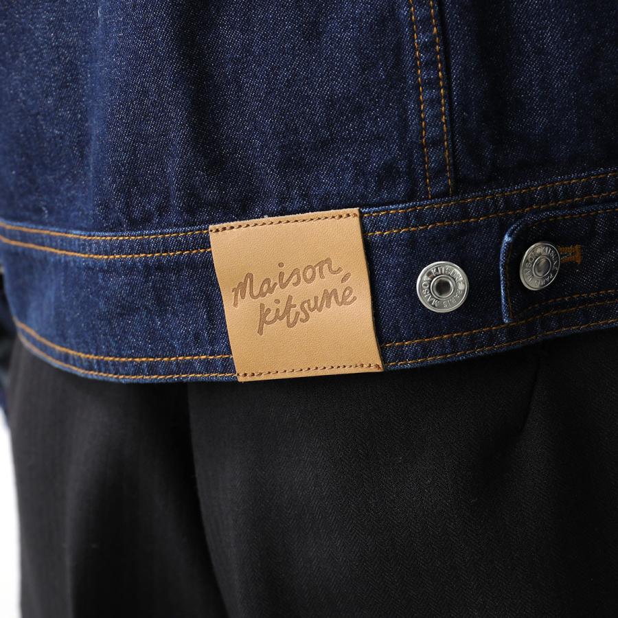 MAISON KITSUNE メゾンキツネ デニムジャケット STRAIGHT DENIM MAISON KITSUNE メゾンキツネ デニムジャケット STRAIGHT DENIM