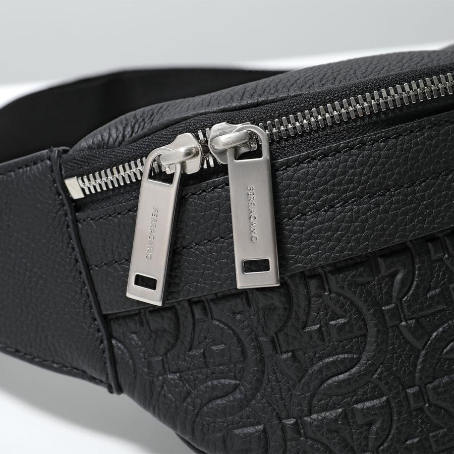 作成依頼用⭐︎ FERRAGAMO（フェラガモ） ボディバッグ 24 1489 メンズ ベルトバッグ