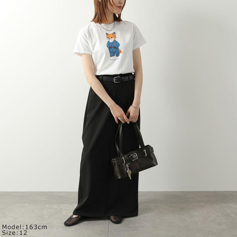 【極美品】MAISON KITSUNE DRESSED FOX Tシャツ 黒 M MAISON KITSUNE（メゾン キツネ） キッズ Tシャツ DRESSED KIDDY FOX