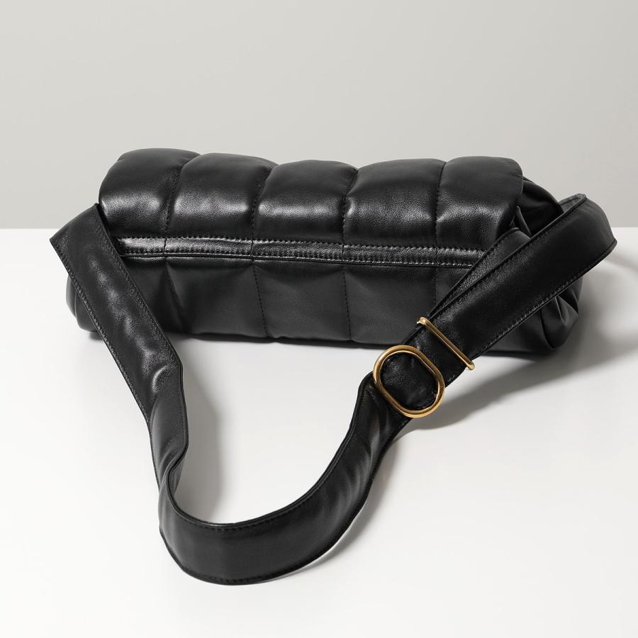 極美品　ジルサンダー　カンノーロ　ショルダー　ボディバッグ　レザー　ブラック JIL SANDER（ジルサンダー） ショルダーバッグ CANNOLO SM カンノーロ