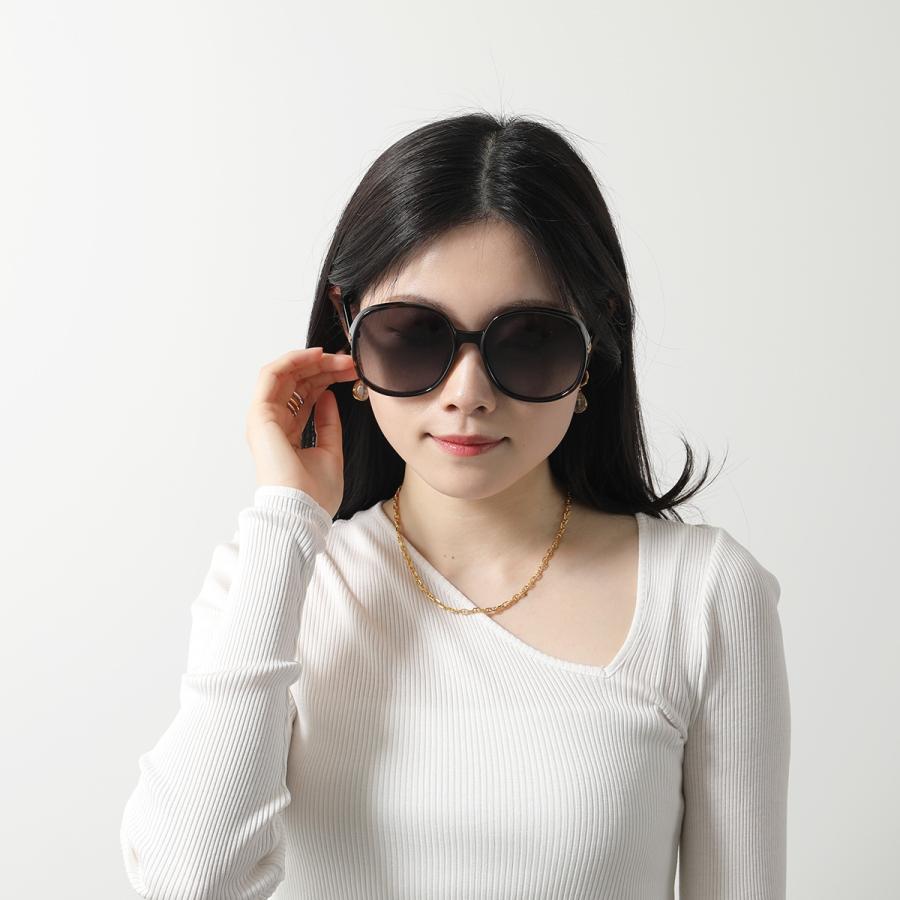 Dior ラウンド型サングラス ブラウンレンズ ディオール Dior Dior サングラス DiorSignature R1U オーバル型