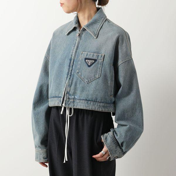 PRADA（プラダ） デニムジャケット GFB279 1ZAB レディース ブルゾン