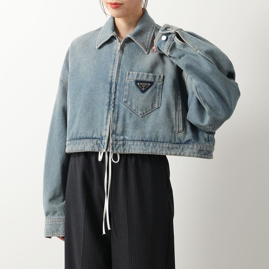 PRADA プラダ デニムジャケット GFB279 1ZAB レディース PRADA プラダ デニムジャケット GFB279 1ZAB レディース
