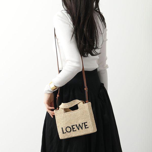 LOEWE ロエベ かごバッグ FONT TOTE MINI フォント トート ミニ LOEWE ロエベ かごバッグ FONT TOTE MINI フォント トート ミニ