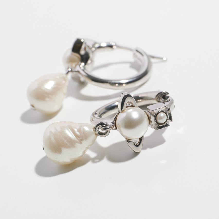 Vivienne Westwood フープピアス パールとビーズ付き Vivienne Westwood（ヴィヴィアンウエストウッド） フープピアス