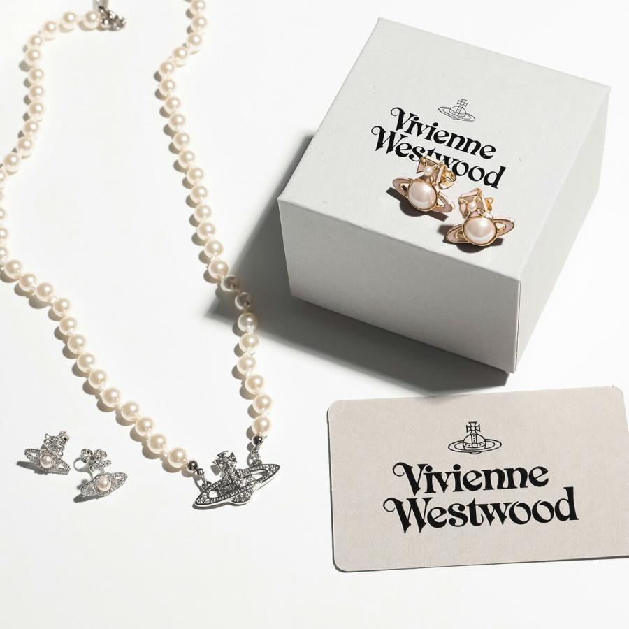 Vivienne Westwood ヴィヴィアンウエストウッド ピアス FEODORA フェオドラ 6201034Y レディース オーブ パール クリスタル装飾の画像