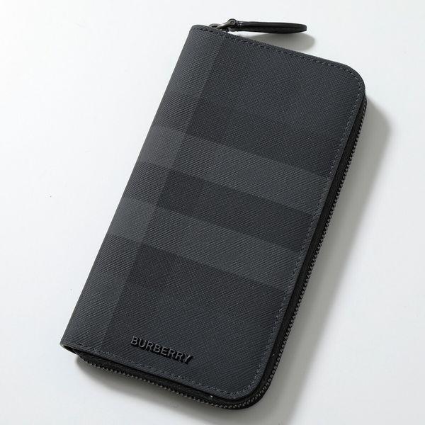BURBERRY（バーバリー） ラウンドファスナー長財布 MS LG ZIG BRT