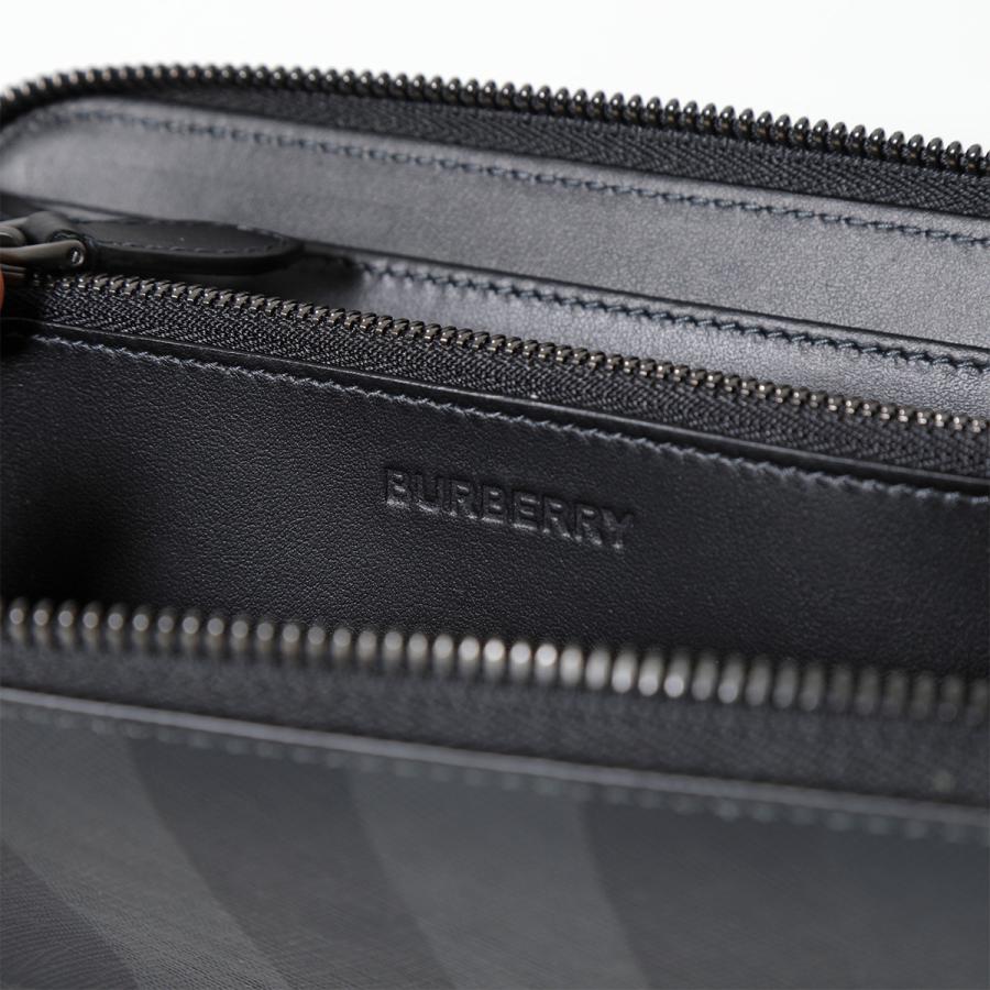 BURBERRY（バーバリー） ラウンドファスナー長財布 MS LG ZIG BRT