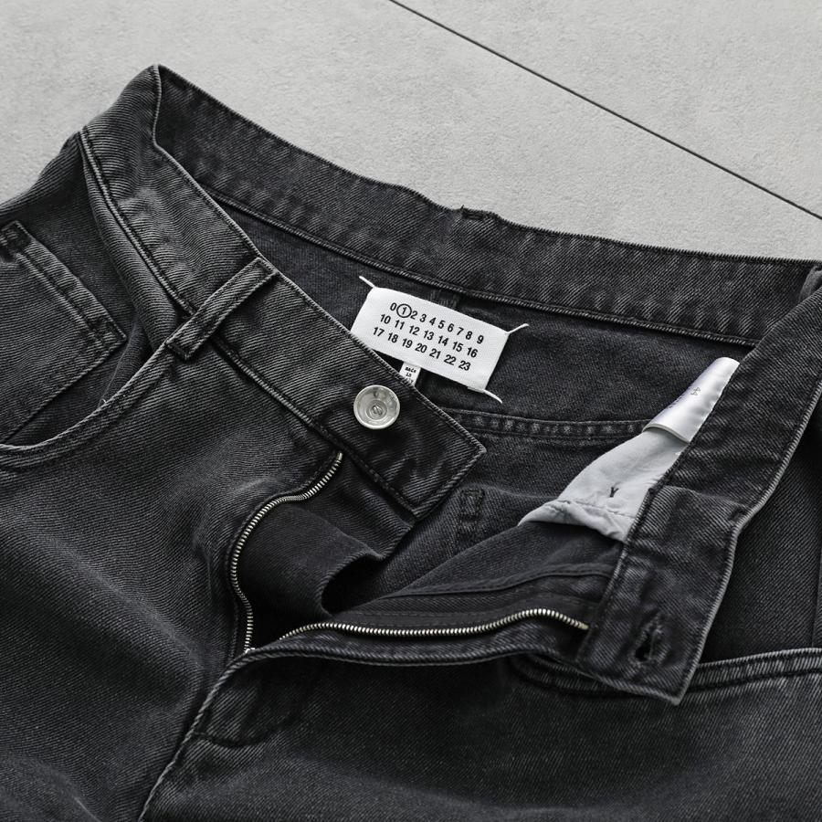 MAISON MARGIELA メゾンマルジェラ ジーンズ S51LA0051 S30743 メンズ デニムパンツ スラッシュディテール カットアウト ジーパン 965 S51LA0051S30743965の画像