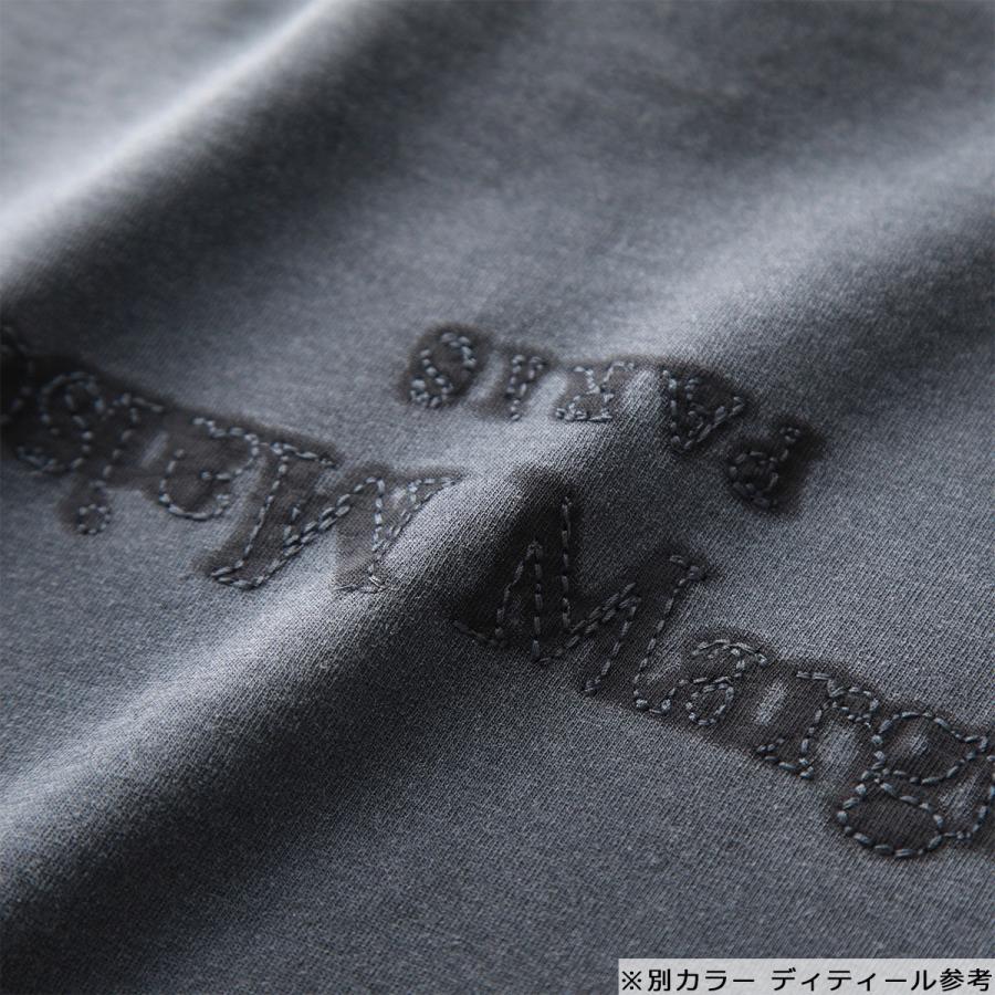 メゾン マルジェラ MAISON MARGIELA Tシャツ リバースロゴ トップス クルーネック ショートスリーブ リバースアプライドステッチ S51GC0526 S20079 970 Maison Margiela メゾンマルジェラ ガーメントダイ リバースロゴ T