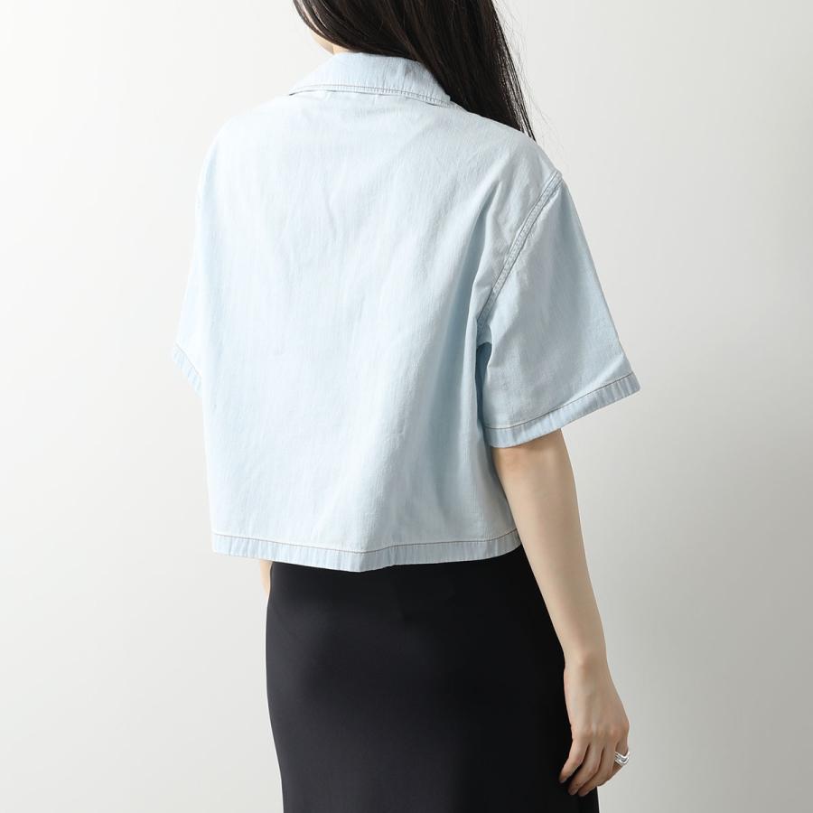 miu MIUMIU ミュウミュウ デニム シャツ GWC107 14HY レディース miu MIUMIU ミュウミュウ デニム シャツ GWC107 14HY レディース