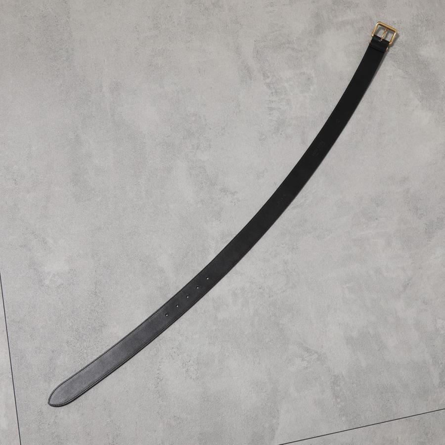 現行　美品　MIUMIU　ミュウミュウ　ロゴ　レザー　ベルト　5CC536 360522578_1.jpg