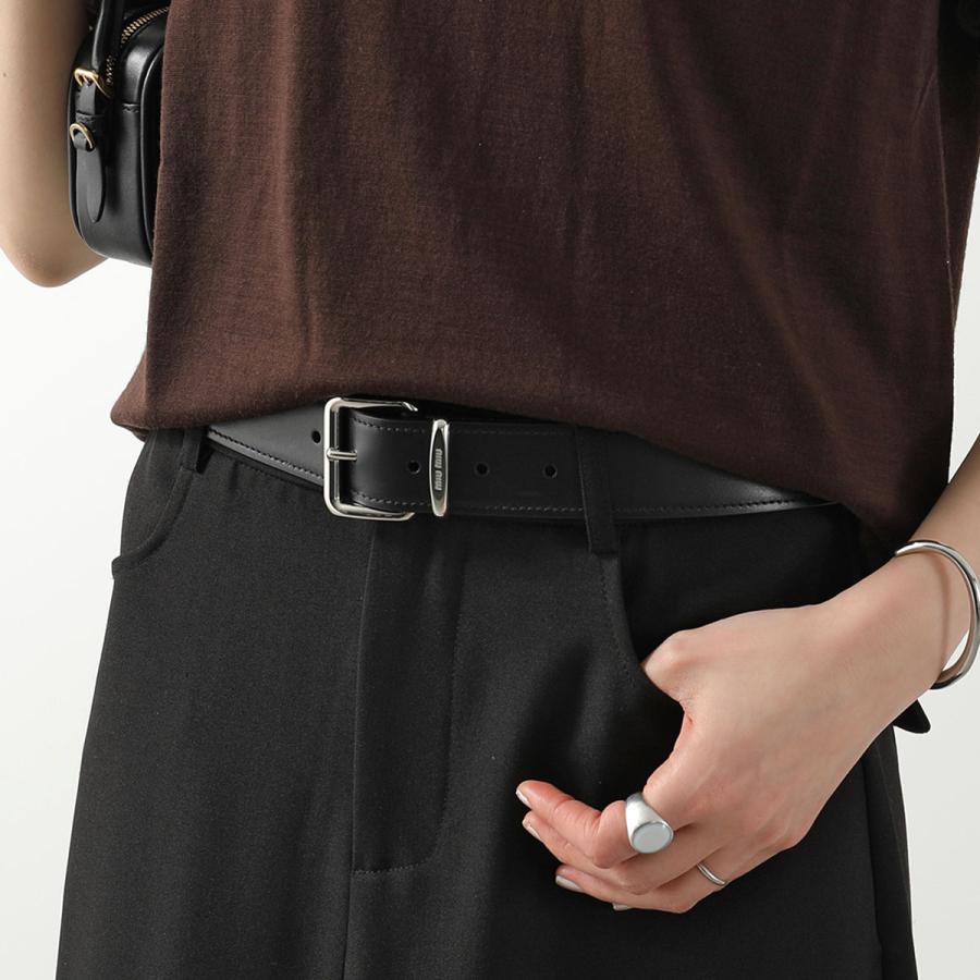 miu miu（ミュウミュウ） ベルト 5CC536 2AIX 5CC536 EFX レディース