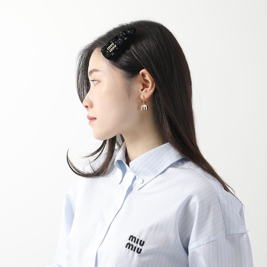 miu MIUMIU ミュウミュウ バレッタ 5IF092 2CPZ レディース miu MIUMIU ミュウミュウ バレッタ 5IF092 2CPZ レディース