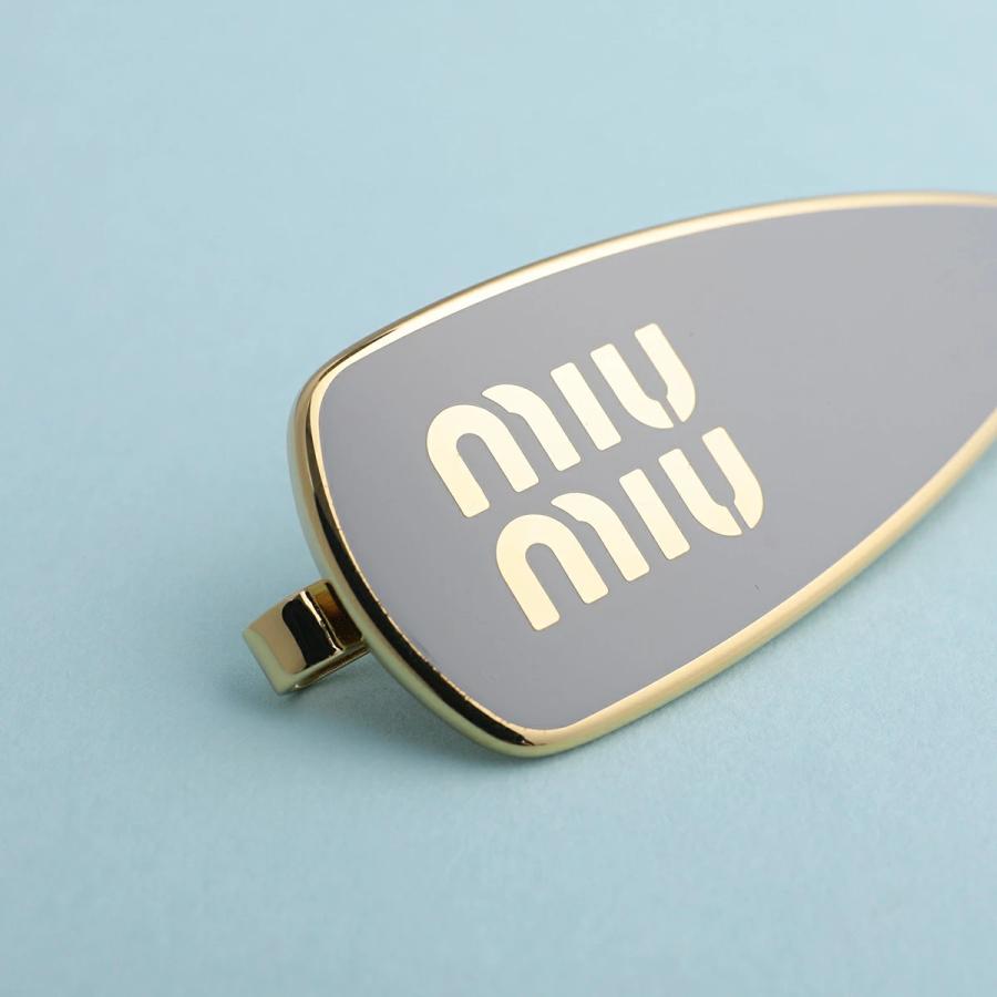 miu miu（ミュウミュウ） ヘアピン 5IF147 2F6T レディース ロゴ ヘア
