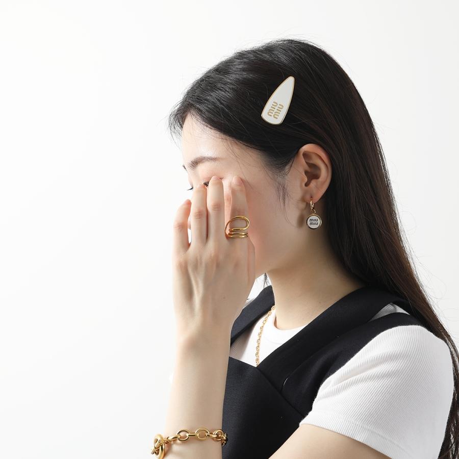 miu MIUMIU ミュウミュウ ヘアピン 5IF147 2F6T レディース ロゴ miu MIUMIU ミュウミュウ ヘアピン 5IF147 2F6T レディース ロゴ
