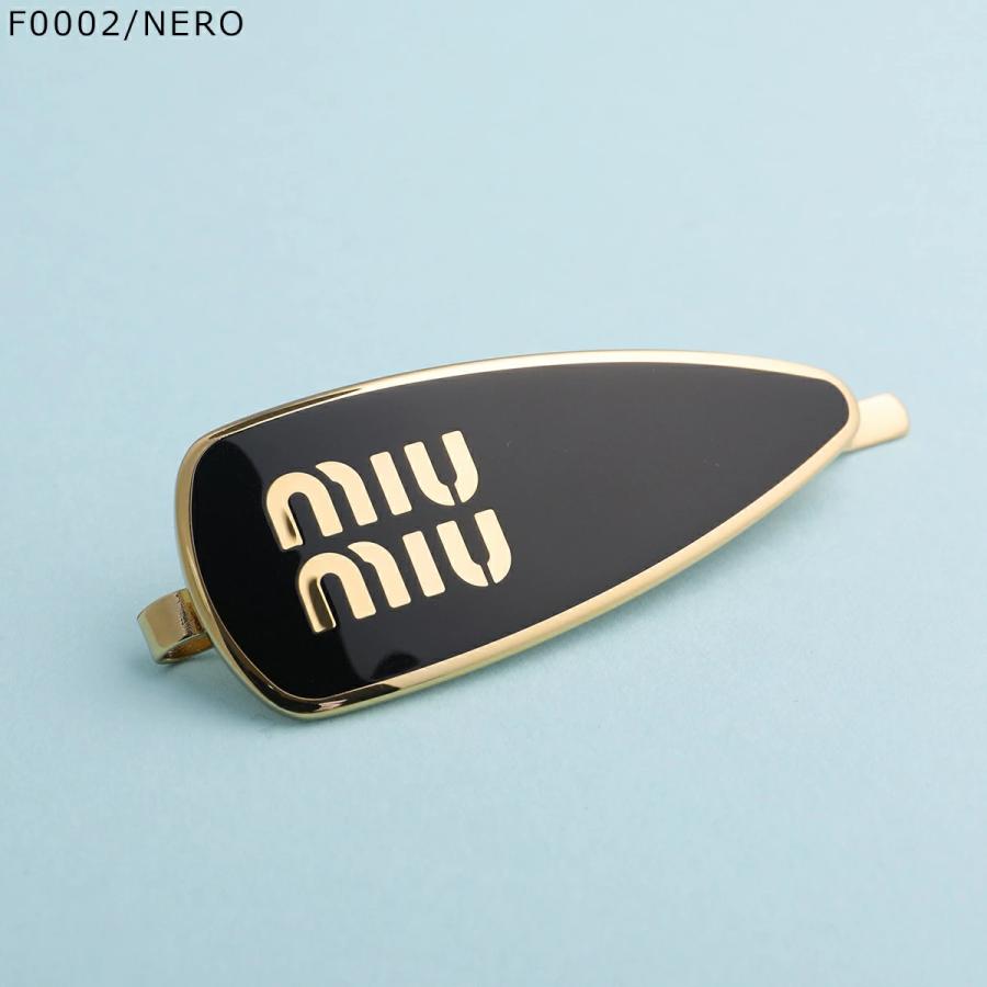 miu miu（ミュウミュウ） ヘアピン 5IF147 2F6T レディース ロゴ ヘア