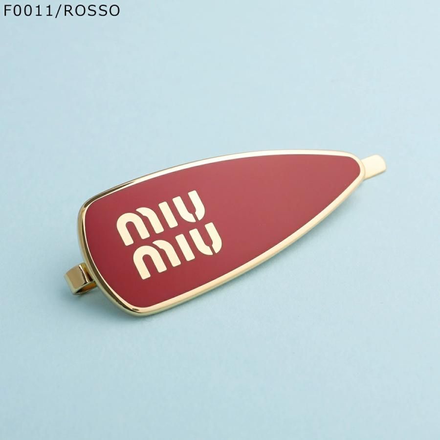 miu miu（ミュウミュウ） ヘアピン 5IF147 2F6T レディース ロゴ ヘア