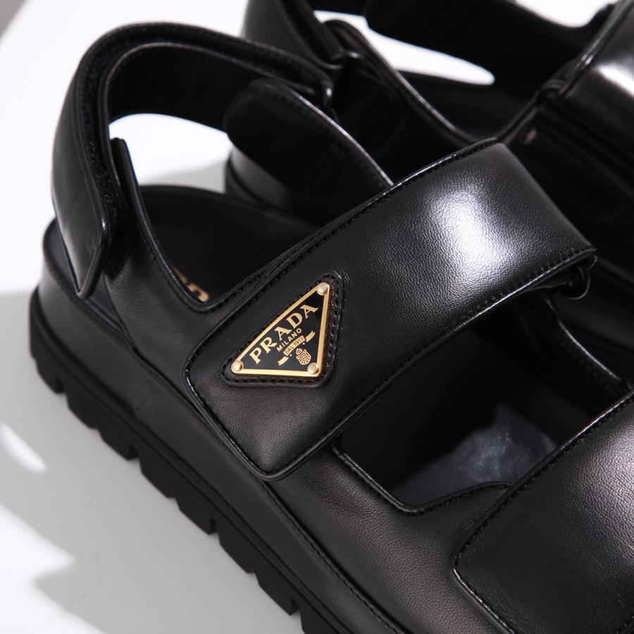 PRADA プラダ フラットサンダル 1X416N 038 レディース ナッパ PRADA プラダ フラットサンダル 1X416N 038 レディース ナッパ