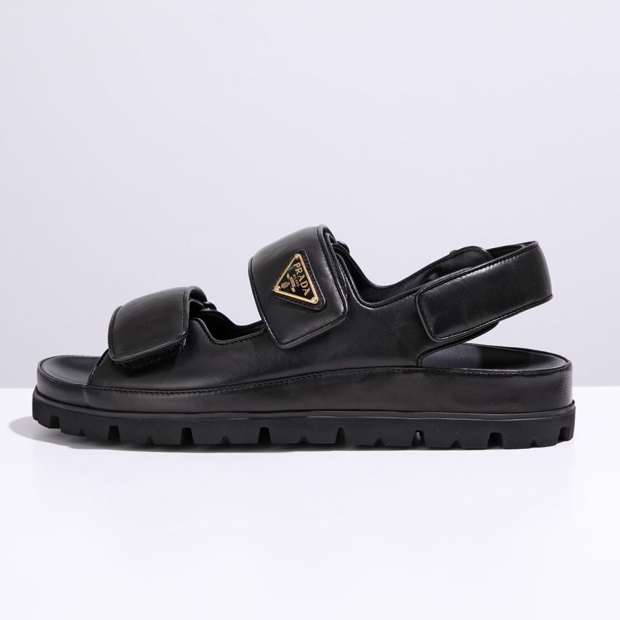 PRADA プラダ フラットサンダル 1X416N 038 レディース ナッパ PRADA プラダ フラットサンダル 1X416N 038 レディース ナッパ