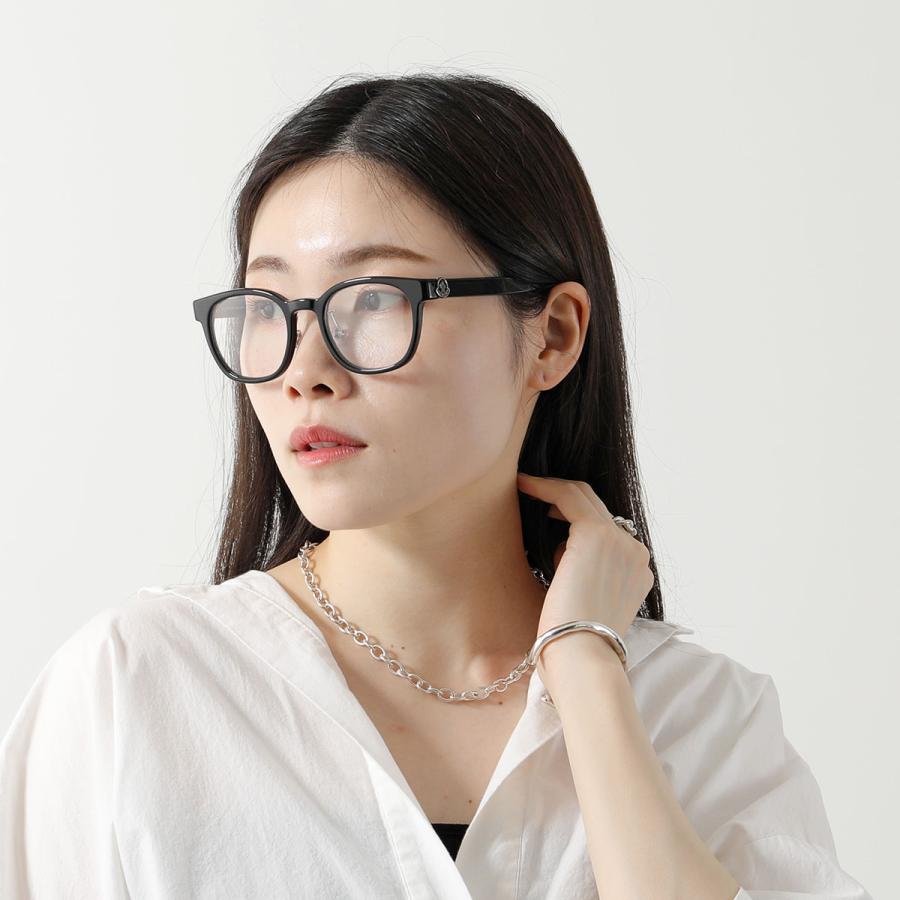 MONCLER モンクレール ML5201-D グローバルモデル 伊達メガネ デモレンズ 眼鏡 クリアゴールド アイウェア ユニセックス MONCLER（モンクレール） メガネ ML5201-D メンズ ウェリントン型