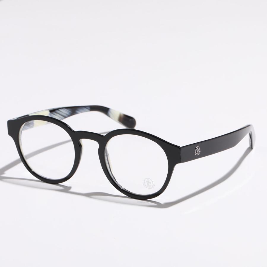 MONCLER(モンクレール) 眼鏡 黒ぶち 丸メガネ ラウンド型 メンズ｜その他