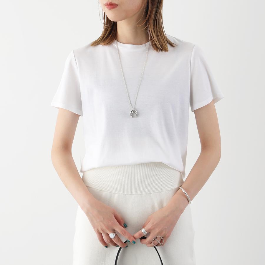 THE ROW ザ ロウ Wesler Tshirt Tシャツ 852 F911 ホワイト XS Wesler cotton jersey T-shirt in white - The Row | Mytheresa