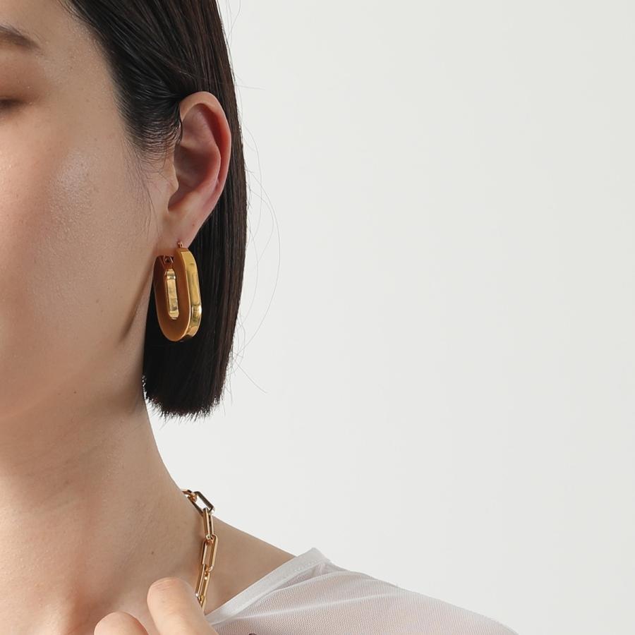JIL SANDER ジルサンダー フープピアス BW3 EARRINGS 3 JIL SANDER ジルサンダー フープピアス BW3 EARRINGS 3