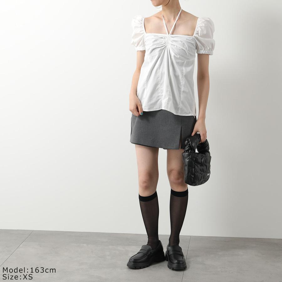 Chloé ブラック 半袖ブラウス babydoll top OperaSPORT オペラスポーツ ブラウス CHLOE TOP S24ED17 レディース