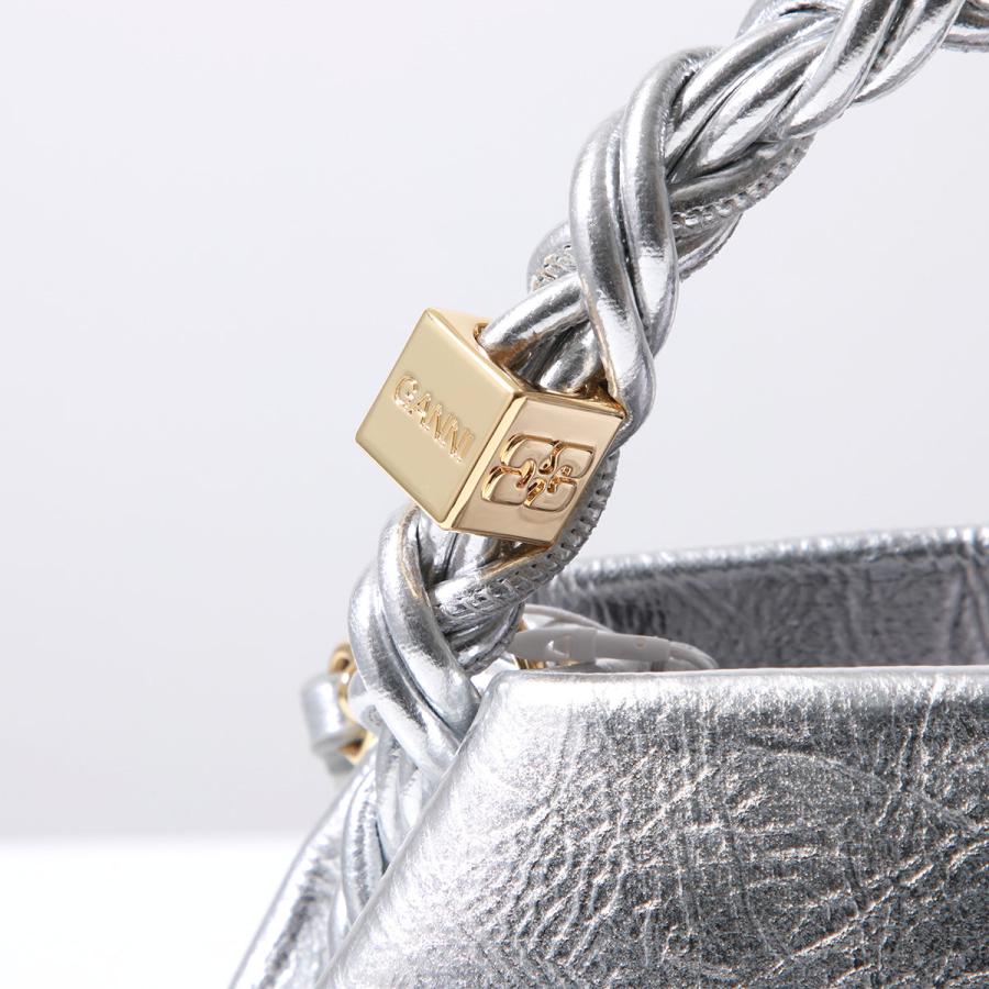 GANNI ガニー ショルダーバッグ Bou Bag Mini Metallic A6595 GANNI ガニー ショルダーバッグ Bou Bag Mini Metallic A6595