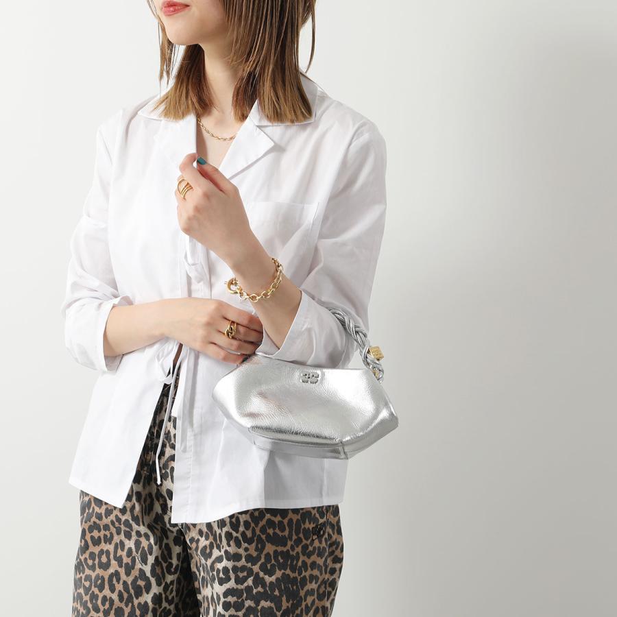 GANNI ガニー ショルダーバッグ Bou Bag Mini Metallic A6595 GANNI ガニー ショルダーバッグ Bou Bag Mini Metallic A6595