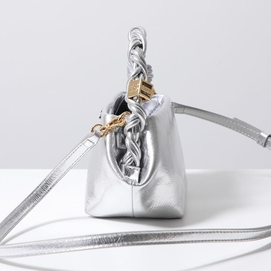 GANNI ガニー ショルダーバッグ Bou Bag Mini Metallic A6595 GANNI ガニー ショルダーバッグ Bou Bag Mini Metallic A6595