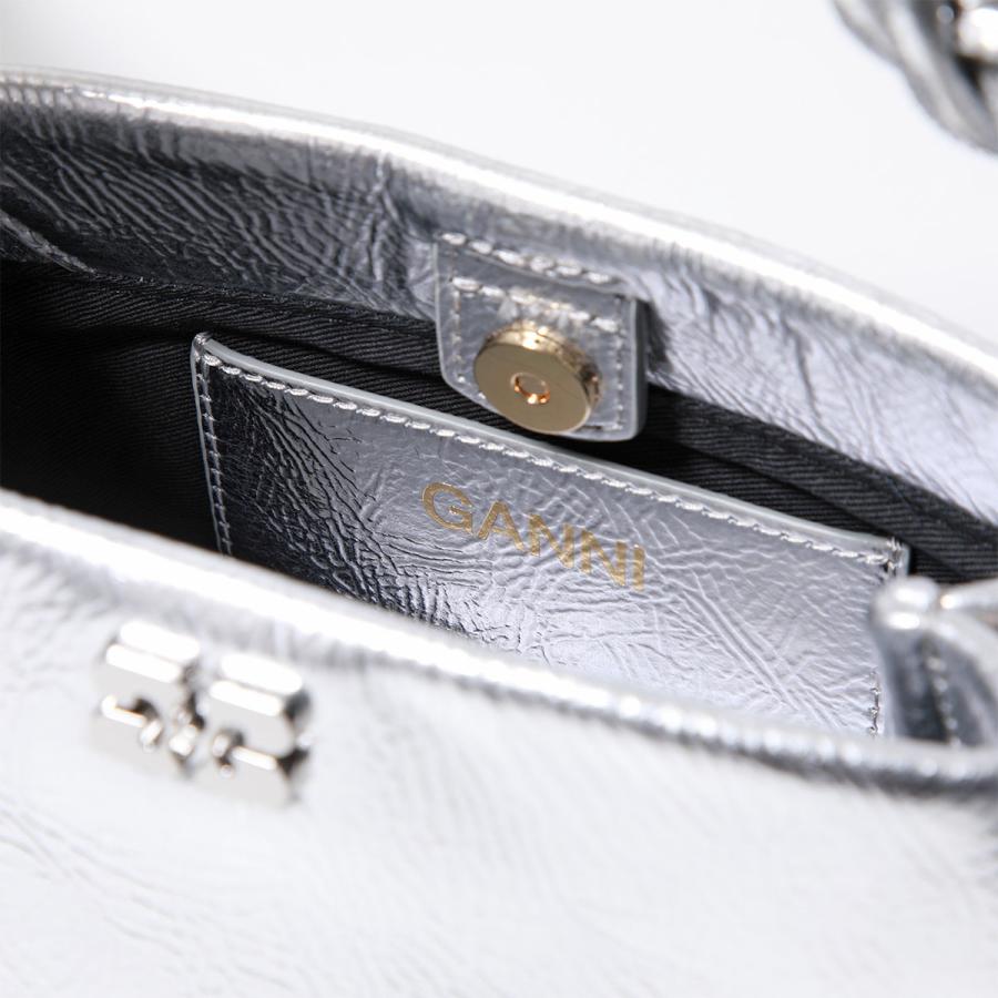 GANNI ガニー ショルダーバッグ Bou Bag Mini Metallic A6595 GANNI ガニー ショルダーバッグ Bou Bag Mini Metallic A6595