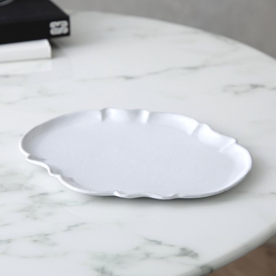 Astier de Villatte アスティエ・ド・ヴィラット プレート Medium Rome Plate ASPROM2 陶器 食器 皿 プレート 【返品交換不可】の画像