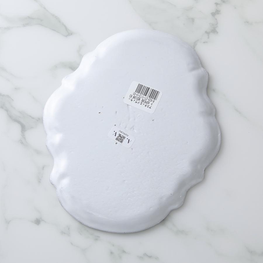 Astier de Villatte アスティエ・ド・ヴィラット プレート Medium Rome Plate ASPROM2 陶器 食器 皿 プレート 【返品交換不可】の画像