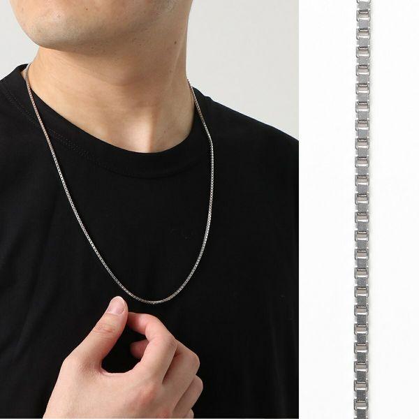 TOM WOOD TOMWOOD トムウッド ネックレス Square Chain 24.5inch TOM WOOD TOMWOOD トムウッド ネックレス Square Chain 24.5inch