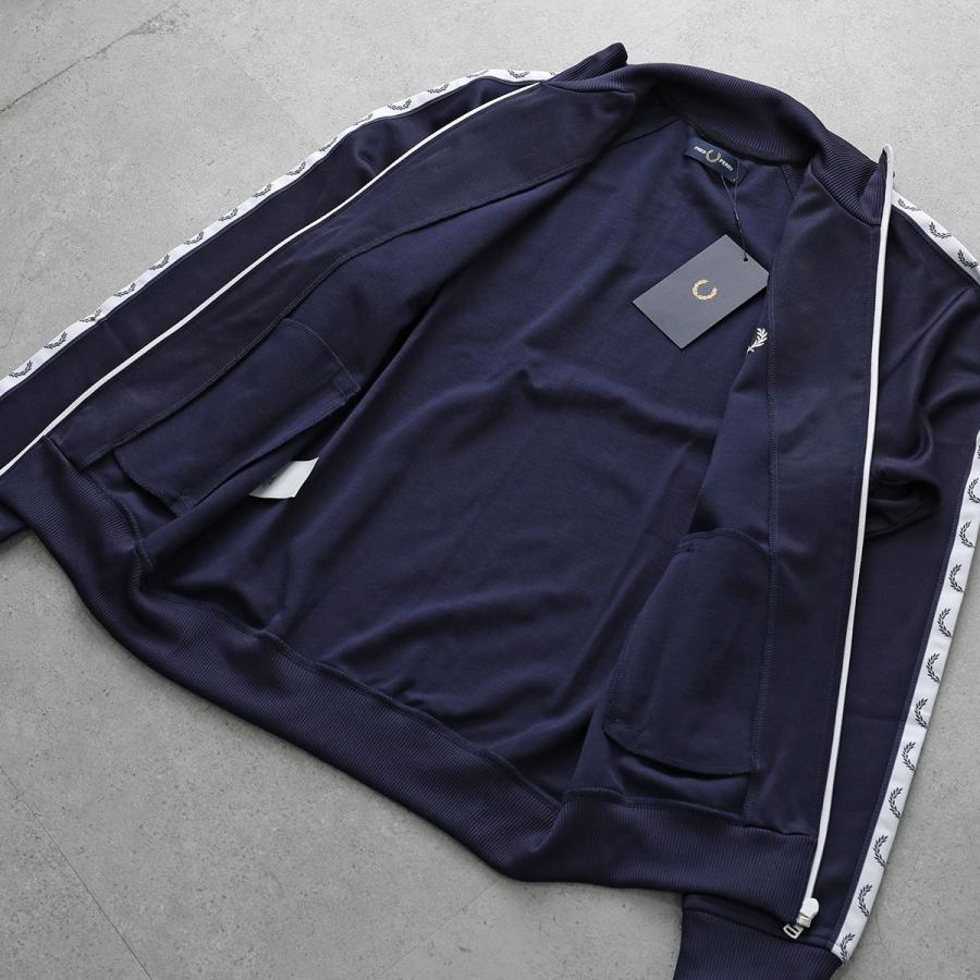 フレッドペリー トラックジャケット 袖ロゴ FRED PERRY（フレッドペリー） トラックジャケット TAPED TRACK JACKET