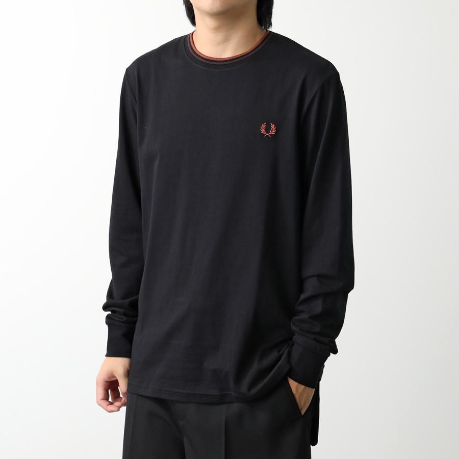 FRED PERRY フレッドペリー Tシャツ Twin Tipped Long Sleeve T FRED PERRY フレッドペリー Tシャツ Twin Tipped Long Sleeve T