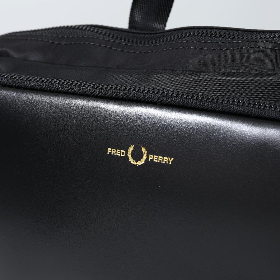 FRED PERRY（フレッドペリー） ボディバッグ Nylon Twill Leather