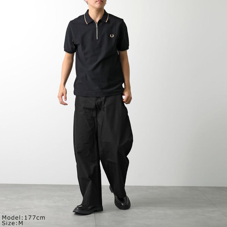 FRED PERRY（フレッドペリー） ポロシャツ Crepe Pique Zip Neck Polo
