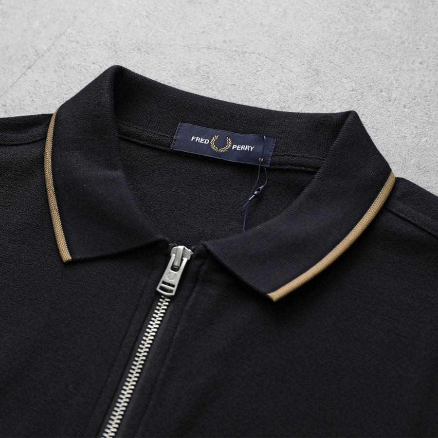 フレッドペリー xs ポロシャツ FRED PERRY（フレッドペリー） ポロシャツ Crepe Pique Zip Neck Polo