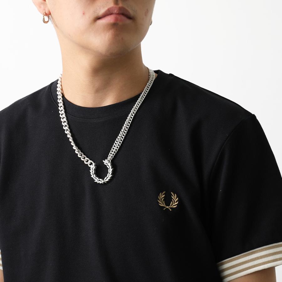 フレッドペリー　ネックレス　希少品 Laurel Wreath Necklace(1SZ 910：METALLIC SILVER): | FRED