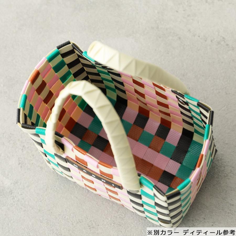 MARNI KIDSウーブンバスケットバッグM00178タグ付 美品 MARNI（マルニ） MARNI KIDS キッズ バスケットバッグ M00178 M00IW