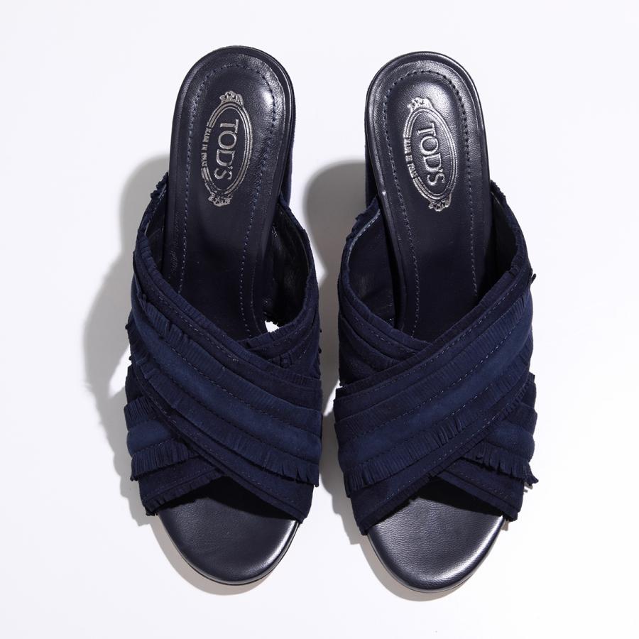 TOD'S（トッズ） TODS サンダル XXW43B0CL40HR0 レディース スウェード