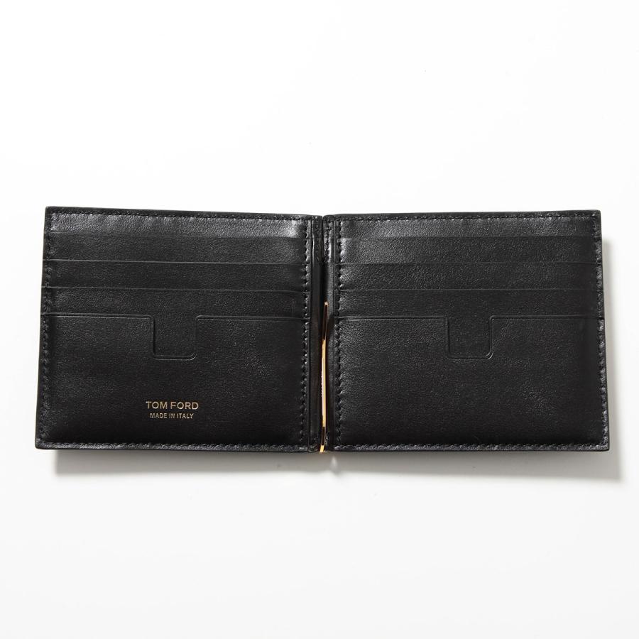 TOM FORD トムフォード 二つ折り財布 YT231 LCL168G メンズ TOM FORD トムフォード 二つ折り財布 YT231 LCL168G メンズ